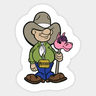 Good guy cowboy Sticker